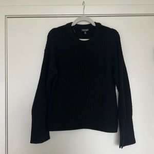Black Topshop Crewneck Sweater